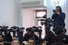 نخستین نشست خبری پیروز حناچی شهردار تهران