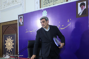 نخستین نشست خبری پیروز حناچی شهردار تهران