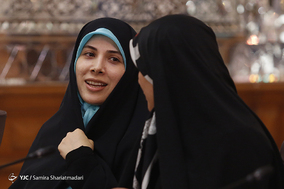 دیدار نمایندگان زن مجلس شورای اسلامی با علی لاریجانی