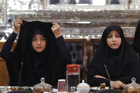 دیدار نمایندگان زن مجلس شورای اسلامی با علی لاریجانی