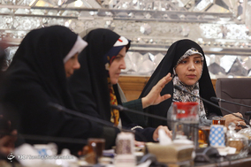 دیدار نمایندگان زن مجلس شورای اسلامی با علی لاریجانی
