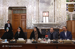 دیدار نمایندگان زن مجلس شورای اسلامی با علی لاریجانی