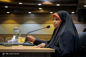 سخنرانی مرضیه هاشمی در پاسداشت مقام زن