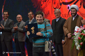 معین باقری عکاس ستاد خبری سی و هفتمین جشنواره فیلم فجر برگزیده هیئت داوران انجمن صنفی عکاسان مطبوعاتی ایران تجلی اراده ملی جشنواره فیلم فجر