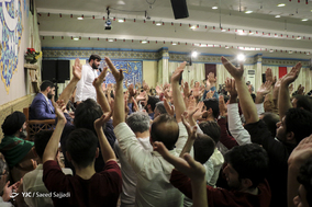 جشن میلاد حضرت زهرا (س) در هیئت ریحانة الحسین