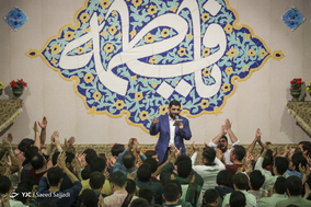جشن میلاد حضرت زهرا (س) در هیئت ریحانة الحسین
