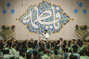 جشن میلاد حضرت زهرا (س) در هیئت ریحانة الحسین