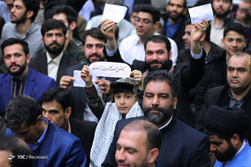 دیدار جمعی از مداحان اهل بیت(ع) با رهبر معظم انقلاب