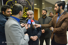حضور عباس کدخدایی سخنگوی شورای نگهبان بزرگداشت آیت الله محمد مؤمن
