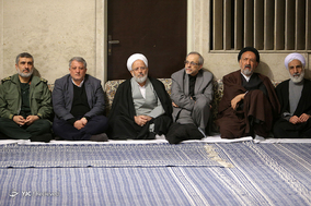 مراسم بزرگداشت آیت‌الله مؤمن در حسینیه امام خمینی