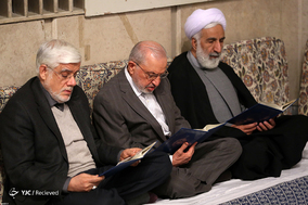 مراسم بزرگداشت آیت‌الله مؤمن در حسینیه امام خمینی