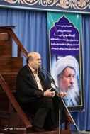 مراسم بزرگداشت آیت‌الله مؤمن در حسینیه امام خمینی