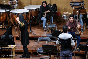 تمرین ارکستر ملی ایران