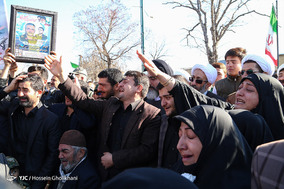 استقبال از پیکر شهید مدافع حرم «حمید محمدرضایی»
