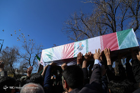 استقبال از پیکر شهید مدافع حرم «حمید محمدرضایی»