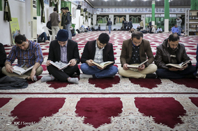 حضور دانشجویان خارجی در حسینیه شهید همت پادگان دوکوهه