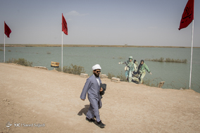 حضور دانشجویان خارجی در یادمان شهدای طلائیه