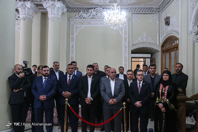 دیدار روسای مجلس ایران و عراق