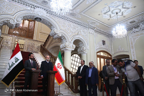 دیدار روسای مجلس ایران و عراق