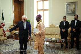 دیدار‌ ظریف با «سلیمان کنه» سفیر جدید جمهوری بورکینافاسو
