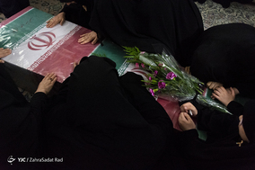 تشییع پیکر شهید انصاری