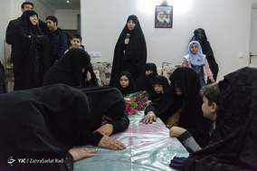 تشییع پیکر شهید انصاری