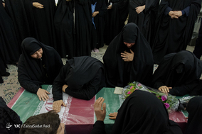 تشییع پیکر شهید انصاری