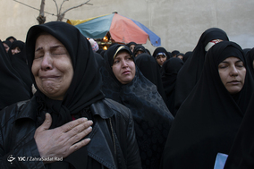 تشییع پیکر شهید انصاری