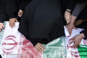 تشییع پیکر شهید انصاری