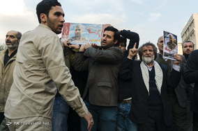 تشییع پیکر شهید انصاری