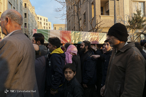 تشییع پیکر شهید انصاری