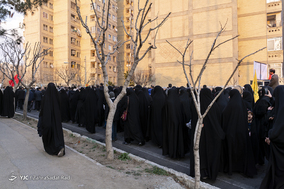 تشییع پیکر شهید انصاری