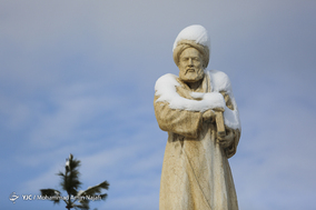 بارش سنگین برف در همدان
