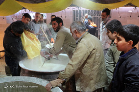پخت سمنو در شیراز