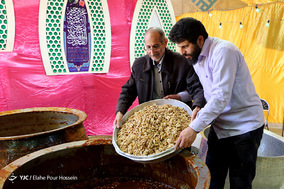 پخت سمنو در شیراز