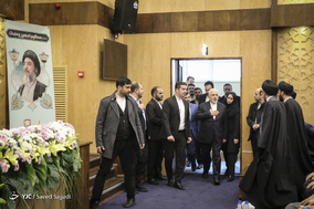 حضور محمدجواد ظریف، وزیر امورخارجه در شانزدهمین مراسم بزرگداشت آیت‌الله شهید محمدباقر حکیم
