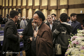 حجت‌الاسلام سید محمود دعایی، عضو مجمع روحانیت مبارز در شانزدهمین مراسم بزرگداشت آیت‌الله شهید محمدباقر حکیم