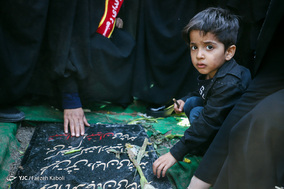 تشییع پیکر پاک ۲ شهید گمنام جنگ تحمیلی در گرگان