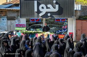 تشییع پیکر پاک ۲ شهید گمنام جنگ تحمیلی در گرگان