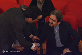 مراسم خداخافظی بهرام قاسمی سخنگوی وزارت خارجه