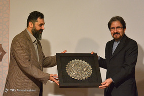 مراسم خداخافظی بهرام قاسمی سخنگوی وزارت خارجه