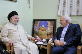 دیدار ظریف با مراجع عظام تقلید در قم
