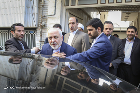 دیدار ظریف با مراجع عظام تقلید در قم