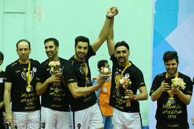 قهرمانی شهرداری ورامین در لیگ برتر والیبال