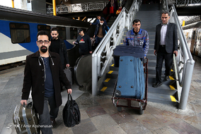 مسافران نوروزی - را آهن تهران