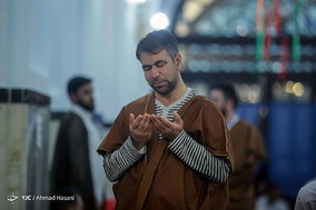 آیین معنوی اعتکاف در حرم حضرت امام رضا (ع)
