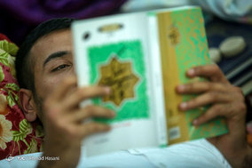 آیین معنوی اعتکاف در حرم حضرت امام رضا (ع)
