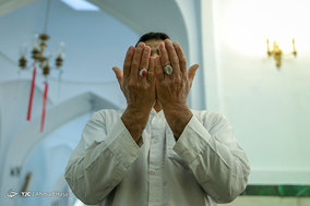 آیین معنوی اعتکاف در حرم حضرت امام رضا (ع)

