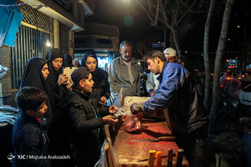 خرید ماهی شب عید