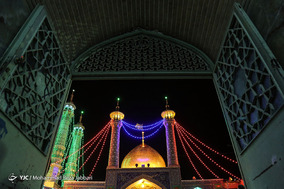 تحویل سال 1398 در حرم حضرت معصومه (س)